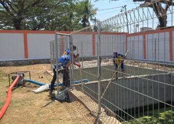 Kementerian PU Optimalkan Kolam Retensi Sekolah Rakyat Sudiang, Lumpur dan Sampah Diangkut