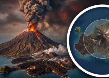 Daratan Baru Muncul di Sekitar Anak Krakatau, Luas Bertambah 32,8 Hektare, Benarkah Cucu Krakatau?