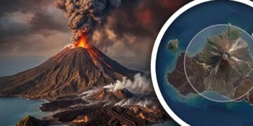 Daratan Baru Muncul di Sekitar Anak Krakatau, Luas Bertambah 32,8 Hektare, Benarkah Cucu Krakatau?