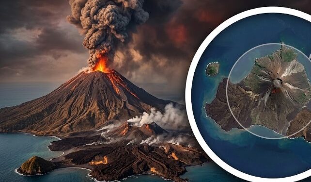 Daratan Baru Muncul di Sekitar Anak Krakatau, Luas Bertambah 32,8 Hektare, Benarkah Cucu Krakatau?
