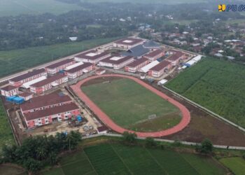 Peringatan Haornas ke-43, Kementerian PU Hadirkan Lapangan Sepak Bola Berstandar Internasional di 25 Sekolah Rakyat