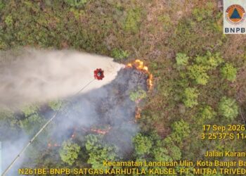 BNPB Gencar Water Bombing di 6 Provinsi pada 18 September 2026, dari Kalbar hingga Jambi
