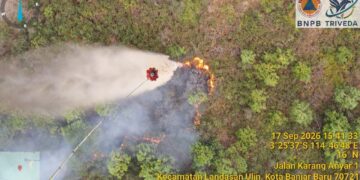 BNPB Gencar Water Bombing di 6 Provinsi pada 18 September 2026, dari Kalbar hingga Jambi