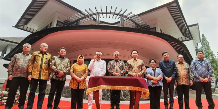 Ahmad Muzani Resmikan Mess MPR Bandung, Bangunan Cagar Budaya Dipulihkan Mendekati Bentuk Aslinya