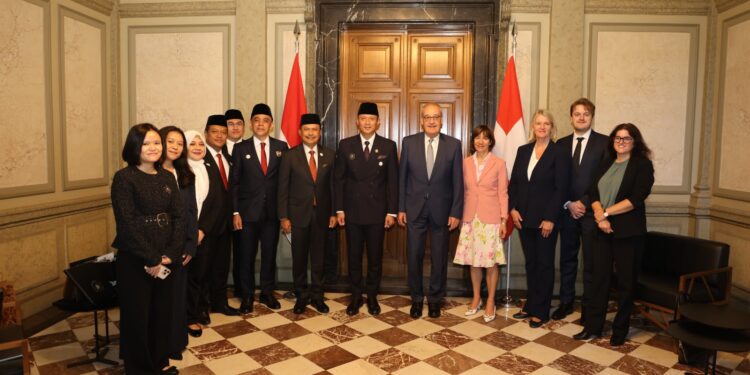 AHY Dorong Kerja Sama Indonesia-Swiss di Sektor Air, Energi, dan Konektivitas