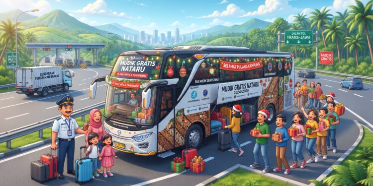 Siap-Siap! Ada Mudik Gratis Libur Nataru, Kuota 2.882 Penumpang