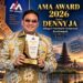 Denny JA Terima AMA Appreciation Award 2026 sebagai Pemimpin Korporasi yang Berdampak