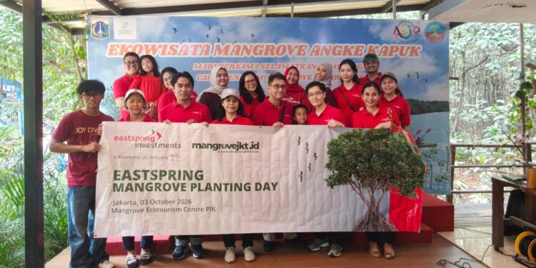 Eastspring Indonesia Perkuat Komitmen Keberlanjutan Lewat Penanaman Mangrove