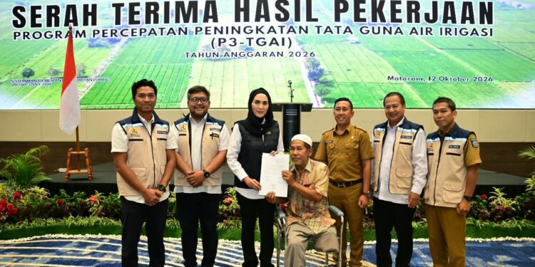 Sari Yuliati Berkomitmen Memperjuangkan Program P3TGAI Sebanyak Banyak Nya Untuk Petani di Pulau Lombok