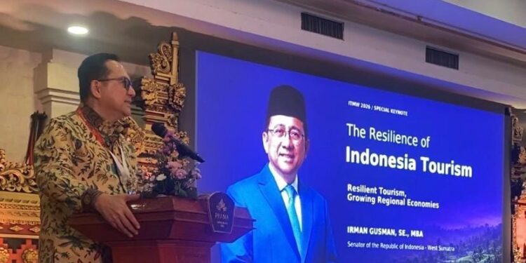 Irman Gusman Tekankan Ketangguhan Pariwisata Indonesia di ITMW ke-2 Bali