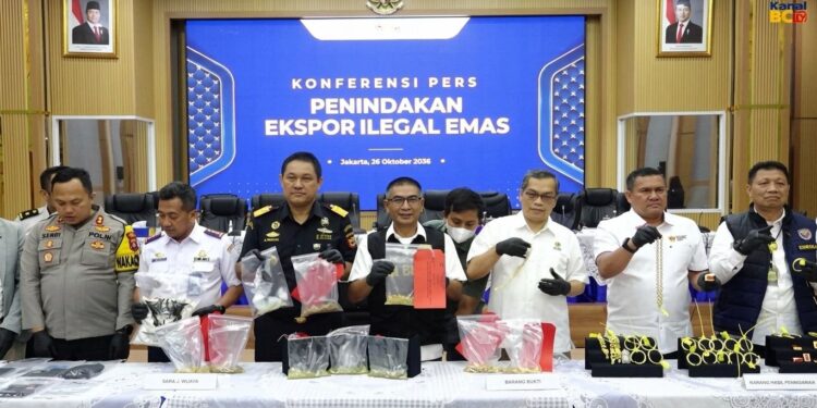 Pemerintah Gagalkan Ekspor Ilegal 25,88 Kg Emas Senilai Rp61,95 Miliar pada Oktober 2026
