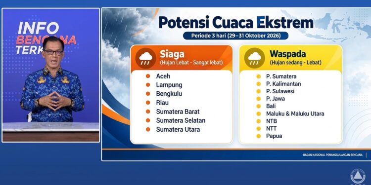 Bibit Siklon Muncul, Waspada Cuaca Ekstrem di Beberapa Provinsi Ini