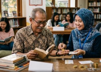 Warga Diajak Baca 15 Menit Sehari Dapat Poin dan Koin