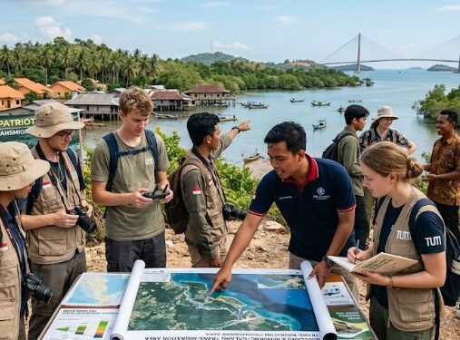 Mahasiswa Jerman dan RI Rancang Masa Depan Kawasan Transmigrasi Barelang