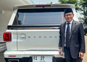 Menteri Mulai Naik Maung Garuda, Airlangga Sebut Baru 18 Unit Disiapkan