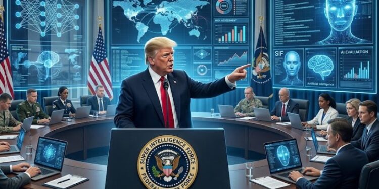 Trump Bentuk Pasukan Khusus AI, Bos Intelijen AS Dikasih Waktu 120 Hari: AI Makin Gila, Pemerintah Mulai Pasang Pagar!