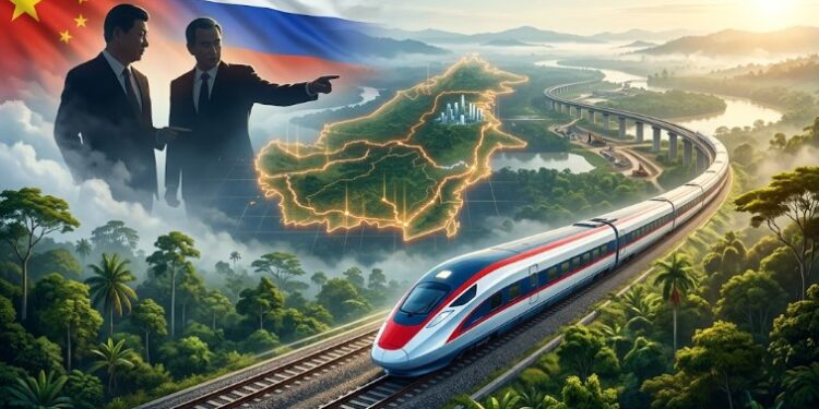 Kereta Trans-Kalimantan 2.772 Km Dilirik China dan Rusia, Kapan Mulai Dibangun?