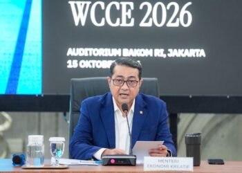 Indonesia Jadi Tuan Rumah WCCE 2026, Delegasi 80 Negara Siap Bahas Masa Depan Ekonomi Kreatif Dunia