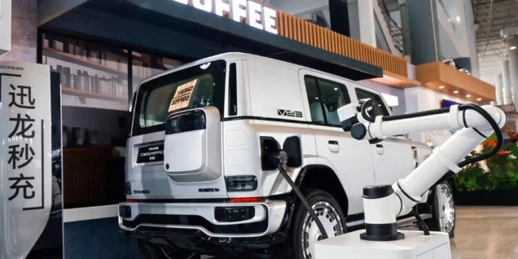 Chery Perkenalkan Pengisi Daya 1,44 Megawatt, Tambah Jarak Tempuh Mobil Listrik 500 Km dalam 5 Menit