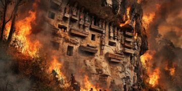 Kebakaran Toraja Utara Hanguskan Makam Leluhur, Ratusan Peti Jenazah Dilaporkan Terbakar