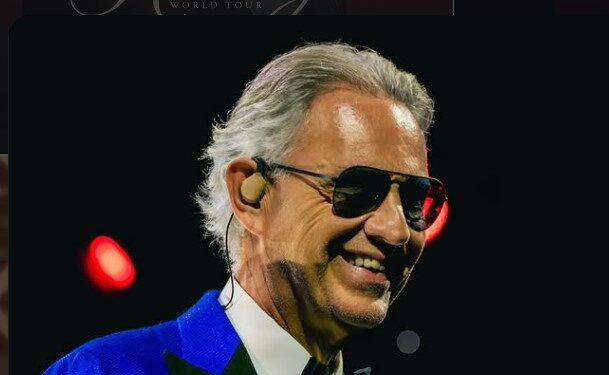 Konser Maestro Dunia Andrea Bocelli di Candi Borobudur