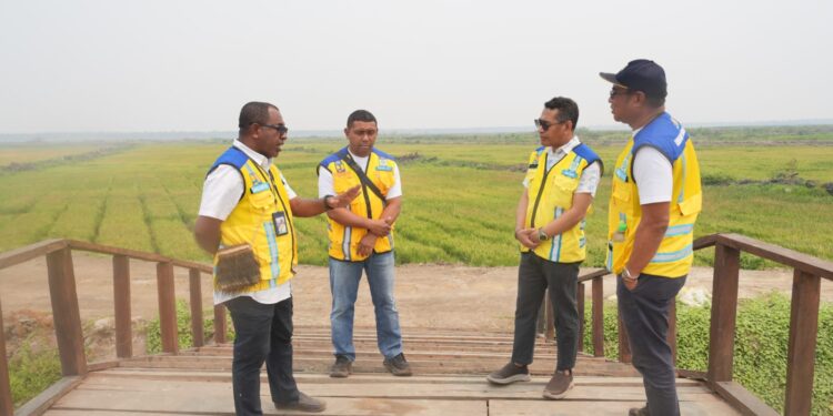 Kementerian PU Optimalkan Daerah Irigasi Waninggap Kai untuk Alirkan Air 1.000 Hektare Sawah di Merauke