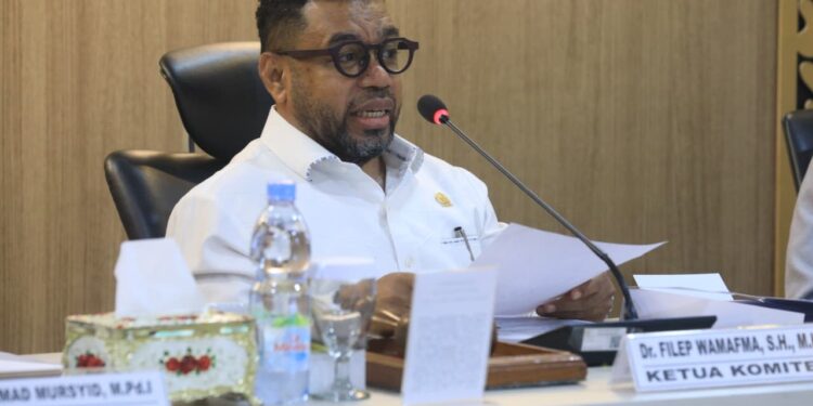 Rekomendasikan 4 Hal, Filep Wamafma Dorong RUU Sisdiknas Jamin Pemerataan Pendidikan dan Pembiayaan yang Adil