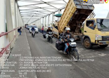 Jaga Konektivitas Trans Kalimantan, Kementerian PU Preservasi 2 Jembatan Panjang Sungai Kapuas di Kalteng