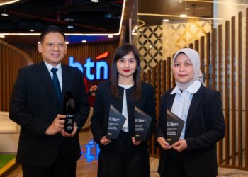 Transformasi Digital Diakui Dunia, BTN Sabet Empat Penghargaan Internasional di Singapura