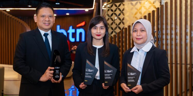 Transformasi Digital Diakui Dunia, BTN Sabet Empat Penghargaan Internasional di Singapura